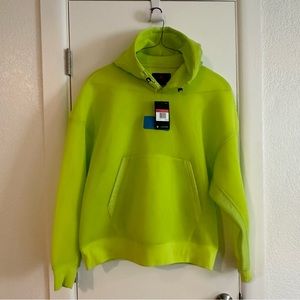 Nike JORDAN 23 engineered, lime green, mesh hoodie